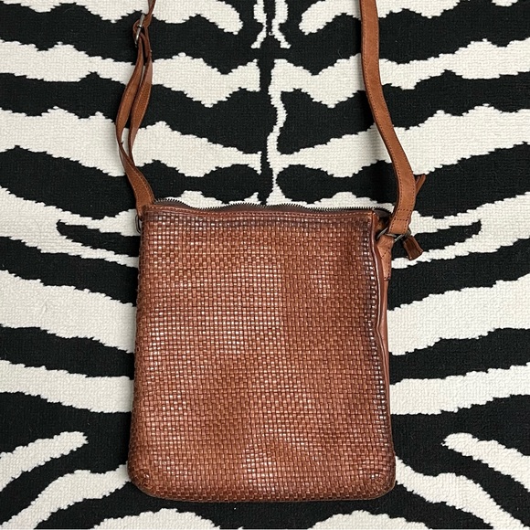 Harbour 2nd Woven Leather Crossbody Bag - Picture 3 of 10